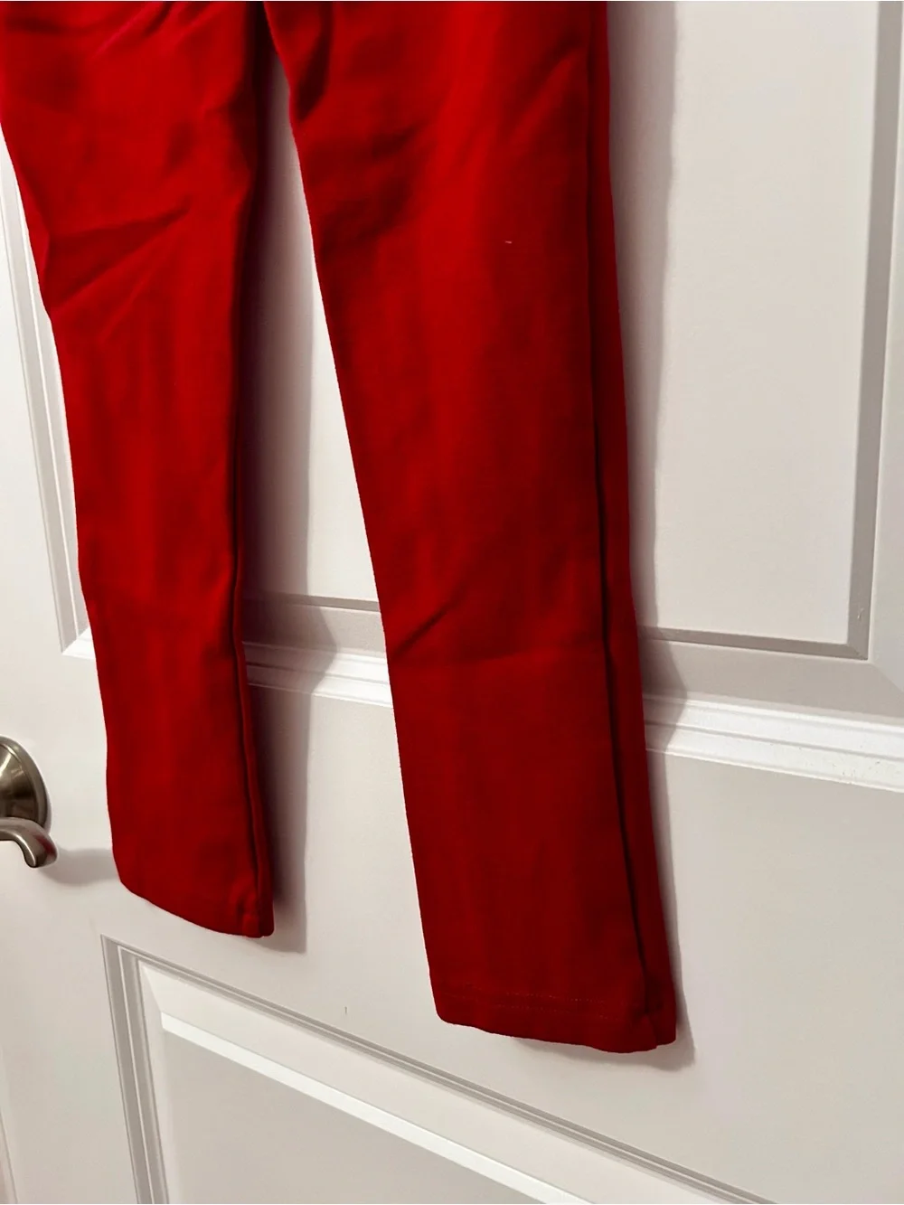 Girl’s Copper Key Red Skinny Pants